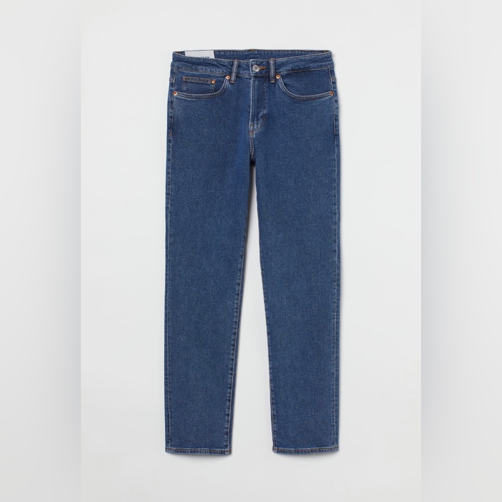 NWT - H&M - Conscious Choice - Regular Fit Jeans - Denim Blue - Size 30x34